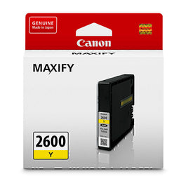 1 x Genuine Canon PGI-2600 Yellow Ink Cartridge