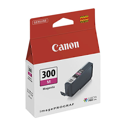 1 x Genuine Canon PFI-300M Magenta Ink Cartridge