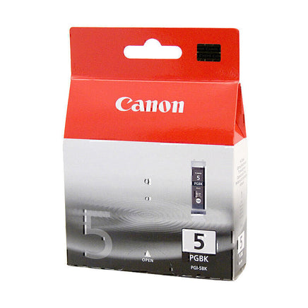 1 x Genuine Canon PGI-5BK Black Ink Cartridge