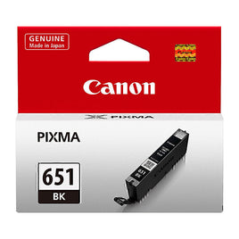 1 x Genuine Canon CLI-651BK Black Ink Cartridge