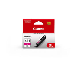 1 x Genuine Canon CLI-651XLM Magenta Ink Cartridge