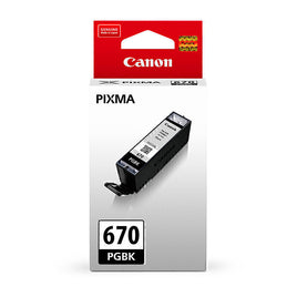 1 x Genuine Canon PGI-670BK Black Ink Cartridge