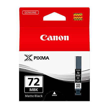 1 x Genuine Canon PGI-72MBK Matte Black Ink Cartridge