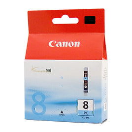 1 x Genuine Canon CLI-8PC Photo Cyan Ink Cartridge