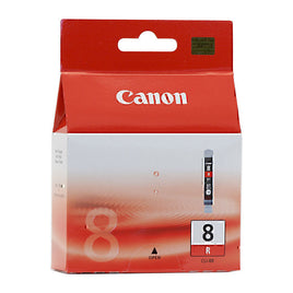 1 x Genuine Canon CLI-8R Red Ink Cartridge