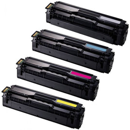 4 x Compatible Samsung CLT506L Toner Cartridge (1BK 1C 1 M 1Y)