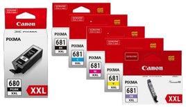 6 x Genuine Canon PGI-680XXL CLI-681XXL Ink Cartridge