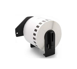 20 x Compatible Brother DK11209 "WITH CARTRIDGE" Black Text on White Die-Cut Paper Label Roll 29mm x 62mm - 800 Labels per Roll