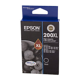 1 x Genuine Epson 200XL Black Ink Cartridge C13T201192
