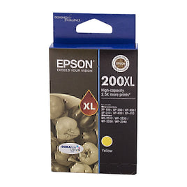 1 x Genuine Epson 200XL Yellow Ink Cartridge C13T201492