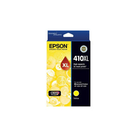 1 x Genuine Epson 410XL Yellow Ink Cartridge C13T340492