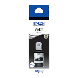 1 x Genuine Epson T542 DURABRite Black EcoTank Ink Bottle C13T06A192