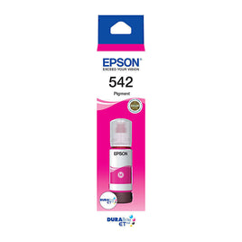 1 x Genuine Epson T542 DURABRite Magenta EcoTank Ink Bottle C13T06A392