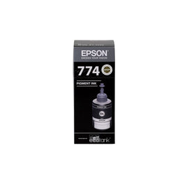 1 x Genuine Epson T774 Black EcoTank Bottle C13T774192