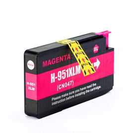 1 x Compatible HP 951XL Magenta High Yield Ink Cartridge CN047AA - 1,500 Pages