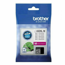 1 x Genuine Brother LC432XLM Magenta Ink Cartridge LC-432XLM