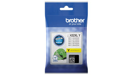 1 x Genuine Brother LC432XLY Yellow Ink Cartridge LC-432XLY