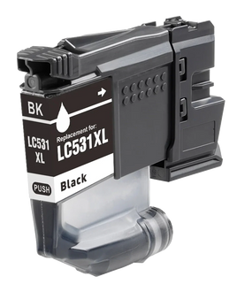 1 x Compatible Brother LC531XL Ink Cartridge LC-531XL (BLACK)