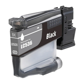 1 x Compatible Brother LC536 Ink Cartridge LC-536 (BLACK)