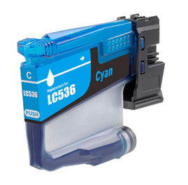 1 x Compatible Brother LC536 Ink Cartridge LC-536 (CYAN)