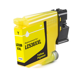 1 x Compatible Brother LC536XXL Ink Cartridge LC-536XXL (YELLOW)
