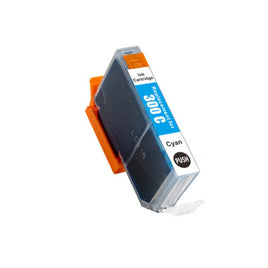 1 x Compatible Canon PFI-300C Cyan Ink Cartridge