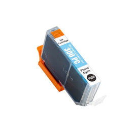 1 x Compatible Canon PFI-300PM Photo Cyan Ink Cartridge