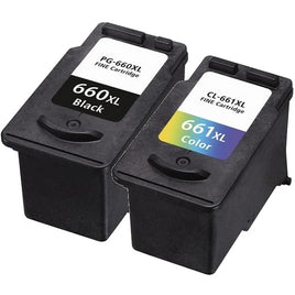 5 x Compatible Canon PG-660XL CL-661XL Ink Cartridge [3BK 2CL]