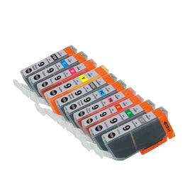 30 x Compatible Canon PGI-9 Ink Cartridge (3MBK 3PBK 3C 3M 3Y 3PC 3PM 3GY 3G 3R)