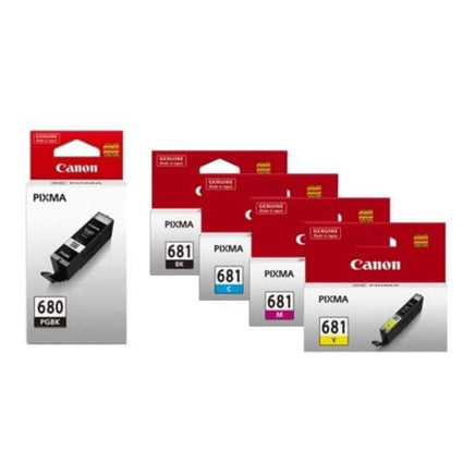5 x Genuine Canon PGI-680 CLI-681 Ink Cartridge