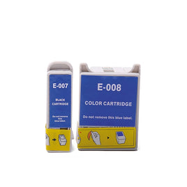 4 x Compatible Epson T007 Black + T008 Colour Ink Cartridge
