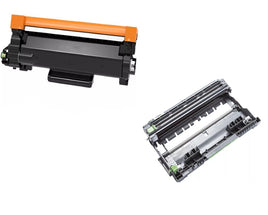 2 x Compatible Brother TN2530XL Black Toner Cartridge TN-2530XL - 3,000 Pages + 1 x Drum DR2530 DR-2530 - 15.000 Pages