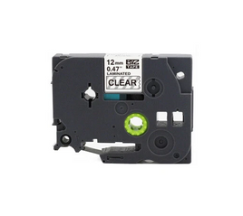 30 x Compatible Brother TZe131 Black Text on Clear Label Tape TZe-131 (12mm x 8m)