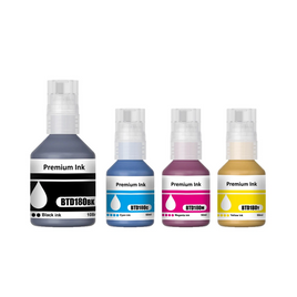 10 x Compatible Brother BTD180 Refill Ink Bottle (4BK 2C 2M 2Y)