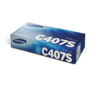
              1 x Genuine Samsung CLT407S Cyan Toner Cartridge ST998A - 1,000 Pages
            