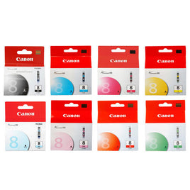 8 x Genuine Canon CLI-8 Ink Cartridge