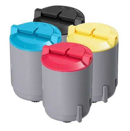 16 x Compatible Samsung CLP300 Toner Cartridge (4BK 4C 4M 4Y)