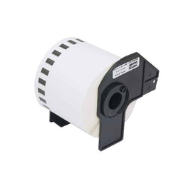 50 x Compatible Brother DK44205 "WITH CARTRIDGE" Removable Label Roll 62mm x 30.48m