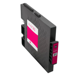 1 x Compatible Ricoh Aficio GC21 Ink Cartridge (MAGENTA)