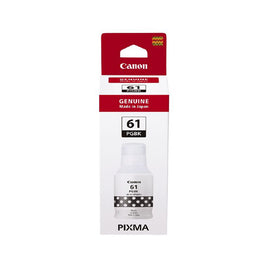 1 x Genuine Canon GI-61BK Black Ink Bottle