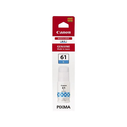 1 x Genuine Canon GI-61C Cyan Ink Bottle