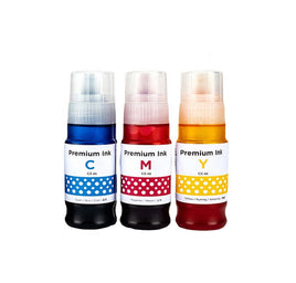 6 x Compatible Canon GI-66 Ink Bottle (2C 2M 2Y)