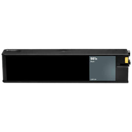 1 x Compatible HP 981X Black Ink Cartridge L0R12A - 11,000 Pages