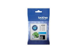 1 x Genuine Brother LC432C Cyan Ink Cartridge LC-432C