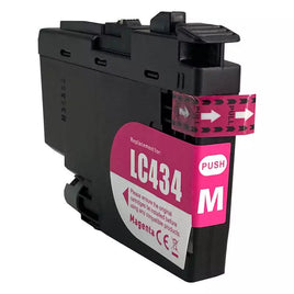 1 x Compatible Brother LC434 Ink Cartridge LC-434 (MAGENTA)