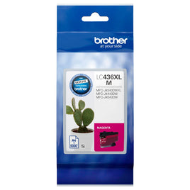 1 x Genuine Brother LC436XLM Magenta Ink Cartridge LC-436XLM