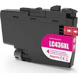 1 x Compatible Brother LC436XL Ink Cartridge LC-436XL (Magenta)