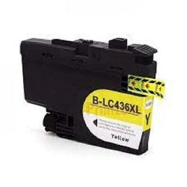 1 x Compatible Brother LC436XL Ink Cartridge LC-436XL (Yellow)