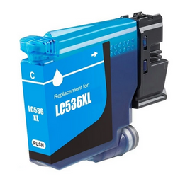 1 x Compatible Brother LC536XL Ink Cartridge LC-536XL (CYAN)