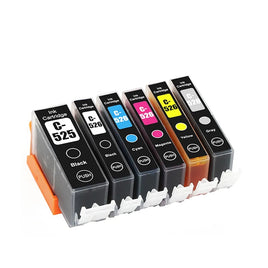 6 x Compatible Canon PGI-525 CLI-526 Ink Cartridge (1BK 1PBK 1C 1M 1Y 1G)